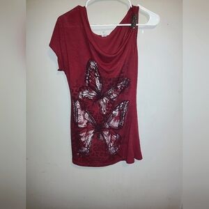 NWOT Women's Hybrid top
